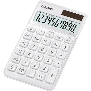 �y���[���֑Ή��z�J�V�I�v�Z�@�iCASIO�j�@�J�V�I�唻�蒠�^�X�^�C���b�V���d��@�z���C�g�@�y�i�ԁFNS-S10-WE-N�z