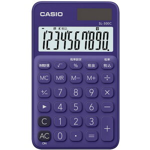 �y���[���֑Ή��z�J�V�I�v�Z�@�iCASIO�j�@�J�V�I�蒠�^�J���t���d��@�p�[�v���@�y�i�ԁFSL-300C-PL-N�z