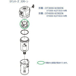 CKD�@�h�����r�o��DT3000�V���[�Y�p�@�X�N���[���@�y�i�ԁFDT3000-SCREEN�z