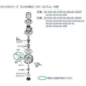 CKD@R1100AW1100V[Yp@`FbNّg@yiԁFR1100-W-CHECK-VALVE-ASSYz