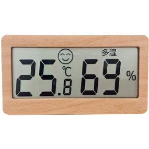 【メール便対応】クレセル(CRECER) デジタル温湿度計 Arbre〜アルブル〜 【品番:CR-2300J】