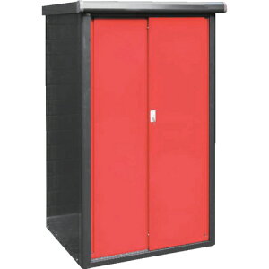 【別途送料あり】ダイマツ(DAIMATSU) わくわく収納庫 レッド 【品番:DM2-0975R】