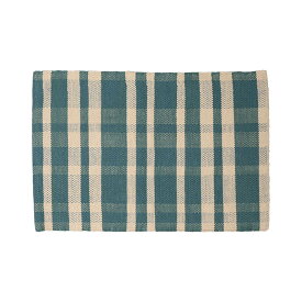 ダルトン（DULTON）　COTTON HANDLOOM MAT GREEN 500×750 コットン ハンドルーム マット　GREEN　【品番：RN-0497-75GN】