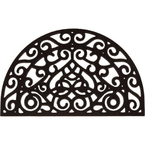 萩原 泥落とし 屋外玄関マット お洒落なエントランスラバーマット CE−8062 450×750 【品番:230365390】