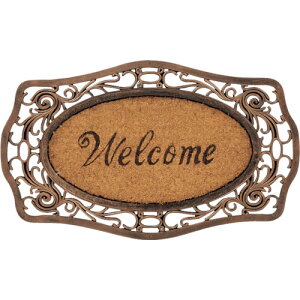 萩原 泥落とし 屋外玄関マット お洒落なエントランスラバーマット FWRB−1968 450×750 【品番:240003010】