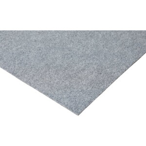 【別途送料あり】萩原 吸着チェアカーペット 滑りにくい フリーカット グレー 90x180 【品番:350118926】