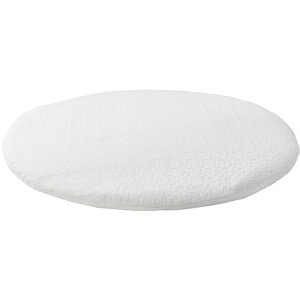 萩原 マルチマット デコール 直径約100cm アイボリー 【品番:600009628】