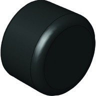 【メール便対応】スター精機　アインツ　パイプエンドキャップ（黒）・φ8　【品番：R-CAP-8】