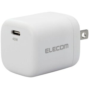 �G���R���iELECOM�j�@�m�[�gPC����AC�A�_�v�^�[�@USB�[�d��@45W�@Type�|C1�|�[�g�@�z���C�g�@�y�i�ԁFACDC-PD2245WH�z