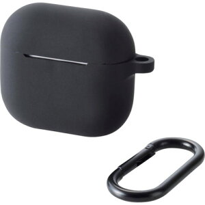 �G���R���iELECOM�j�@AirPods��4����^ANC����AirPods��4����p�V���R���P�[�X�@�J���r�i�t�@�u���b�N�@�y�i�ԁFAVA-AP06SCBK�z