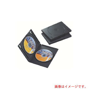 �G���R���iELECOM�j�@DVD�g�[���P�[�X�@2�����[�^3���Z�b�g�@�u���b�N�@�y�i�ԁFCCD-DVD04BK�z