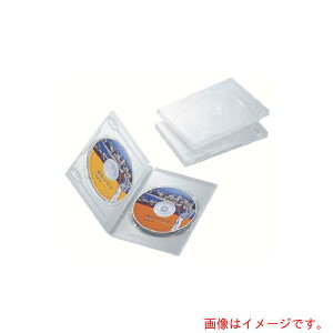 �G���R���iELECOM�j�@DVD�g�[���P�[�X�@2�����[�^3���Z�b�g�@�N���A�@�y�i�ԁFCCD-DVD04CR�z