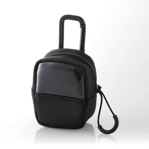 �G���R���iELECOM�j�@TWS�p�ėp�R���p�N�g�|�[�`�@S�T�C�Y�@�J���r�i�@�t�@�u���b�N�^�C�v�@�u���b�N�@�y�i�ԁFTWS-EP23FSBK�z