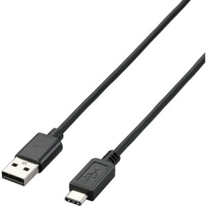 �y���[���֑Ή��z�G���R���iELECOM�j�@USB2�D0�P�[�u���@A�|�^�C�vC�@�m�[�}���@1m�@�u���b�N�@�y�i�ԁFU2C-AC10BK�z