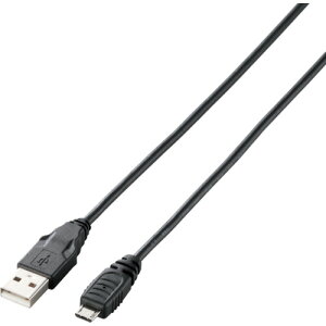 �y���[���֑Ή��z�G���R���iELECOM�j�@USB2�D0�P�[�u���@A�|microB�^�C�v�@2m�@�u���b�N�@�y�i�ԁFU2C-AMB20BK�z