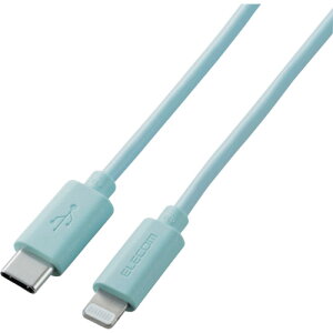 �y���[���֑Ή��z�G���R���iELECOM�j�@USB�@C�|Lightning�P�[�u���@1�D0m�@�u���[�@�y�i�ԁFU2C-APCL10BU�z