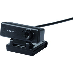 �G���R���iELECOM�j�@���C�h���HD�Ή�100����fWeb�J�����@�}�C�N�����@�u���b�N�@�y�i�ԁFUCAM-C310FBBK�z