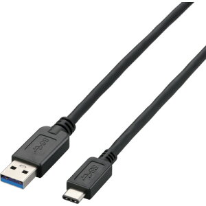 �G���R���iELECOM�j�@USB3�D1�P�[�u���@A�|C�^�C�v�@0�D5m�@�u���b�N�@�y�i�ԁFUSB3-AC05BK�z