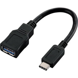 �y���[���֑Ή��z�G���R���iELECOM�j�@USB3�D1�ϊ��P�[�u���@Type�|C���ځ@�u���b�N�@�y�i�ԁFUSB3-AFCM01BK�z