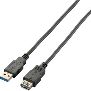 �G���R���iELECOM�j�@USB3�D0�����P�[�u���@A�|A�^�C�v�@1�D5m�@�u���b�N�@�y�i�ԁFUSB3-E15BK�z