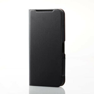�y���[���֑Ή��z�G���R���iELECOM�j�@AQUOS�@sense9�p���U�[�P�[�X�@�蒠�^�@���^�@���Εt���@�u���b�N�@�y�i�ԁFPM-S244PLFUBK�z