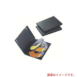 �G���R���iELECOM�j�@DVD�g�[���P�[�X�@4�����[�^3���Z�b�g�@�u���b�N�@�y�i�ԁFCCD-DVD08BK�z