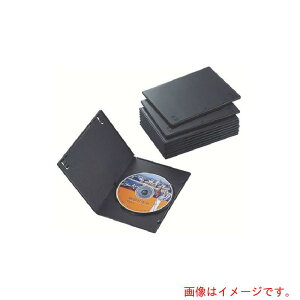 �G���R���iELECOM�j�@DVD�X�����g�[���P�[�X�@1�����[�^10���Z�b�g�@�u���b�N�@�y�i�ԁFCCD-DVDS03BK�z