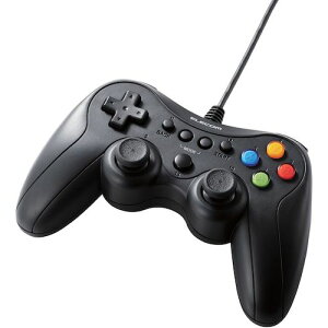 �G���R���iELECOM�j�@�Q�[���p�b�h�@�L���@Xinput�@PS�n�@FPS�d�l�@���J�j�J���g���K�[�@�U���@�u���b�N�@�y�i�ԁFJC-GP30SVBK�z