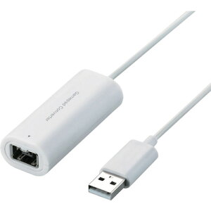 �G���R���iELECOM�j�@Wii�Q�[���p�b�h�R���o�[�^�@1�|�[�g�@�z���C�g�@�y�i�ԁFJC-W01UWH�z
