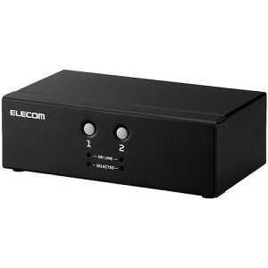 �G���R���iELECOM�j�@�p�\�R���ؑ֊�iKVM�j�@VGA�Ή��@2��ؑց@�y�i�ԁFKVM-NVXSN2�z