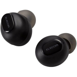 �G���R���iELECOM�j�@Bluetooth�C���z���@���S���C�����X�@AAC�Ή��@��x�����[�h�@�u���b�N�@�y�i�ԁFLBT-TWS16BK�z