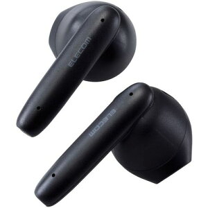 �G���R���iELECOM�j�@Bluetooth�C���z���@���S���C�����X�@��x�����[�h�@�Z�~�I�[�v���@�^�b�`�Z���T�[�@�u���b�N�@�y�i�ԁFLBT-TWS17BK�z