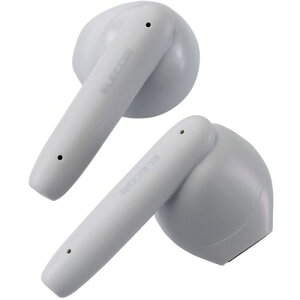 �G���R���iELECOM�j�@Bluetooth�C���z���@���S���C�����X�@��x�����[�h�@�Z�~�I�[�v���@�^�b�`�Z���T�[�@�O���[�@�y�i�ԁFLBT-TWS17GY�z