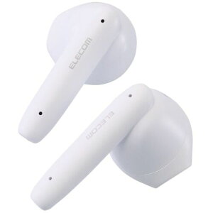 �G���R���iELECOM�j�@Bluetooth�C���z���@���S���C�����X�@��x�����[�h�@�Z�~�I�[�v���@�^�b�`�Z���T�[�@�z���C�g�@�y�i�ԁFLBT-TWS17WH�z