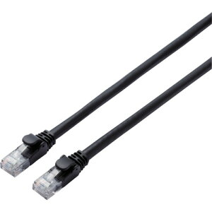 �G���R���iELECOM�j�@�J�e�S���[6A�Ή�LAN�P�[�u���@�X�^���_�[�h�@5m�@�u���b�N�@�y�i�ԁFLD-GPA/BK5�z