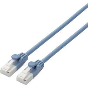 �G���R���iELECOM�j�@�ܐ܂�h�~���炩LAN�P�[�u��CAT6A�����@5�D0m�@�u���[�@�y�i�ԁFLD-GPAYT/BU50�z