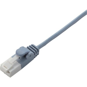 �G���R���iELECOM�j�@�c���܂�h�~LAN�P�[�u���@CAT6�����@�X�����@20m�@�u���[�@�y�i�ԁFLD-GPST/BU200�z