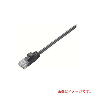 �G���R���iELECOM�j�@CAT6����Gigabit���炩LAN�P�[�u��5m�i�u���b�N�j�@�y�i�ԁFLD-GPY/BK5�z