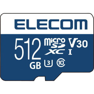 �G���R���iELECOM�j�@microSDXC�������J�[�h�iUHS�|I�Ή��j�@�y�i�ԁFMF-MS512GU13V3R�z