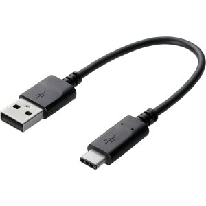 �y���[���֑Ή��z�G���R���iELECOM�j�@USB�P�[�u���i�F�ؕi�EA�|C�j�@0�D15m�@�u���b�N�@�y�i�ԁFMPA-AC01NBK�z