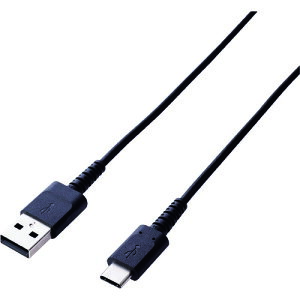 �y���[���֑Ή��z�G���R���iELECOM�j�@���ϋvUSB�@Type�|C�P�[�u���@�y�i�ԁFMPA-ACS12NBK�z