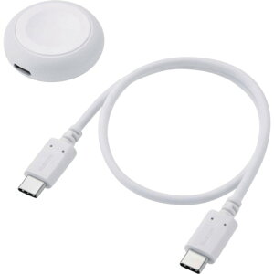 �G���R���iELECOM�j�@Apple�@Watch���C�[�d�A�_�v�^�[�@�����[�d�Ή��@�|�[�g�^�C�v�@Type�|C�@�z���C�g�@�y�i�ԁFMPA-AWCDFCQWH�z
