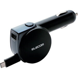 �G���R���iELECOM�j�@�ԍڏ[�d��i5�D4A�E�����Type�|C��USB�j�@90cm�@�u���b�N�@�y�i�ԁFMPA-CCC05BK�z