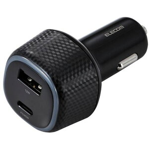 �G���R���iELECOM�j�@�V�K�[�`���[�W���[�@���v57W�@USB�@PD45W�{12W�@Type�|C×1�@USB�|A×1�@�u���b�N�@�y�i�ԁFMPA-CCPD10BK�z
