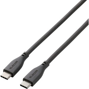 �y���[���֑Ή��z�G���R���iELECOM�j�@USB�@Type�|C�@to�@USB�@Type�|C�P�[�u���@�Ȃ߂炩�@2�D0m�@�O���[�@�y�i�ԁFMPA-CCSS20GY�z