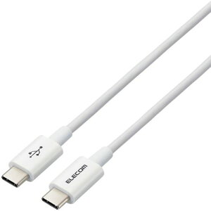 �y���[���֑Ή��z�G���R���iELECOM�j�@USB�@Type�|C�@to�@Type�|C�P�[�u���@PD�Ή��@���炩�ϋv�@2�D0m�@�z���C�g�@�y�i�ԁFMPA-CCYS20NWH�z