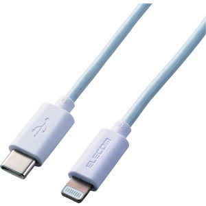 �y���[���֑Ή��z�G���R���iELECOM�j�@USB�|C�@to�@Lightning�P�[�u���i�X�^���_�[�h�j�@�y�i�ԁFMPA-CL10WH�z