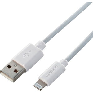 �y���[���֑Ή��z�G���R���iELECOM�j�@Lightning�P�[�u���@�X�^���_�[�h�@0�D5m�@�z���C�g�@�y�i�ԁFMPA-UAL05WH�z