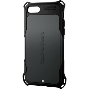 �y���[���֑Ή��z�G���R���iELECOM�j�@iPhoneSE��3����p�n�C�u���b�h�P�[�X�@ZEROSHOCK�@�u���b�N�@�y�i�ԁFPM-A22SZEROBK�z