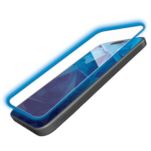 �y���[���֑Ή��z�G���R���iELECOM�j�@iPhone15�p�K���X�t�B�����@�S�����@0�D21mm�@�������@�u���[���C�g�J�b�g�@�y�i�ԁFPM-A23AFLGOBL�z